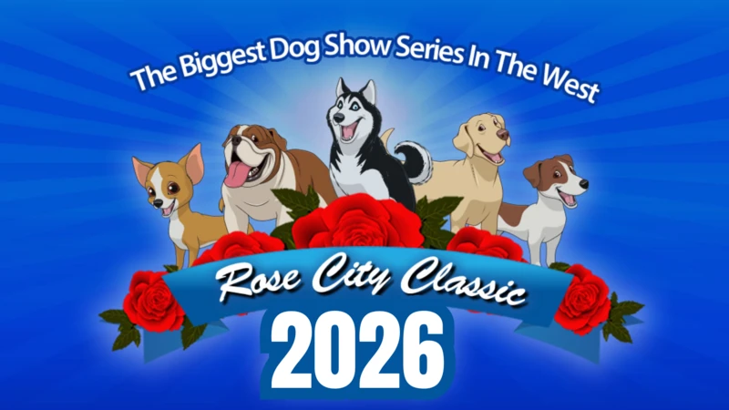 Promotional image for the Rose city dog classic 2026