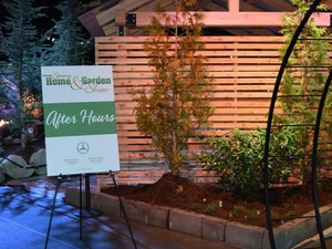 patio display at the Spring Home & Garden Show
