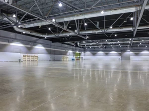 A photo of Hall E looking East 