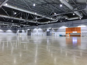 A photo of Hall E looking at the southwest wall