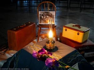 a photo of an alter at the vanport mosaic festival
